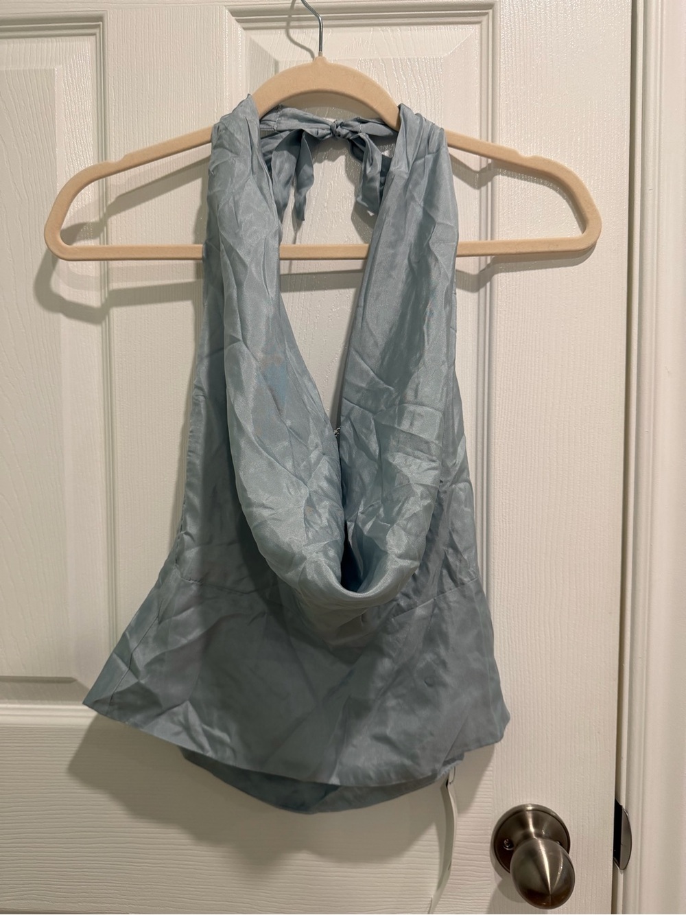 Reformation Holt Top Halter Tank Silk Size Small - Picture 3 of 7